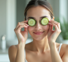 Cernes : concombre, remède naturel efficace ? Secrets beauté révélés !